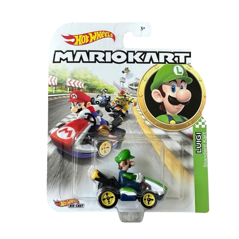 Hot Wheels Nintendo Mario Kart DieCast Vehicles Lot of 7 Carded Mattel 2020 - Picture 3 of 10